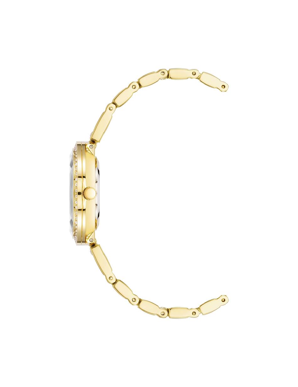 Anne Klein Premium Crystal Bracelet Watch Metals Lavender / Gold | PUSQX18998