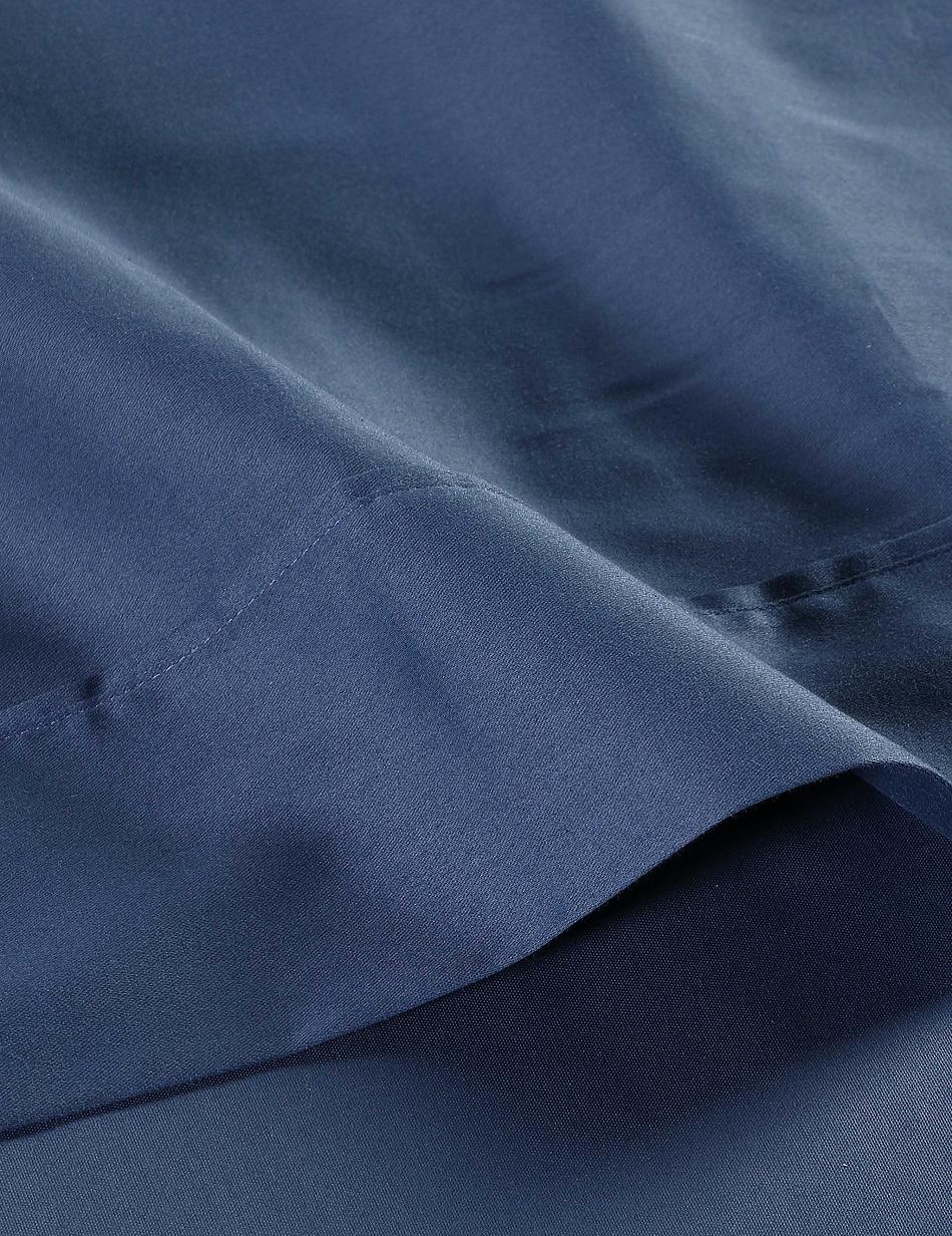 Anne Klein Reverie Anti-Microbial Sheet Set Bedding Navy | ZUSNQ27971