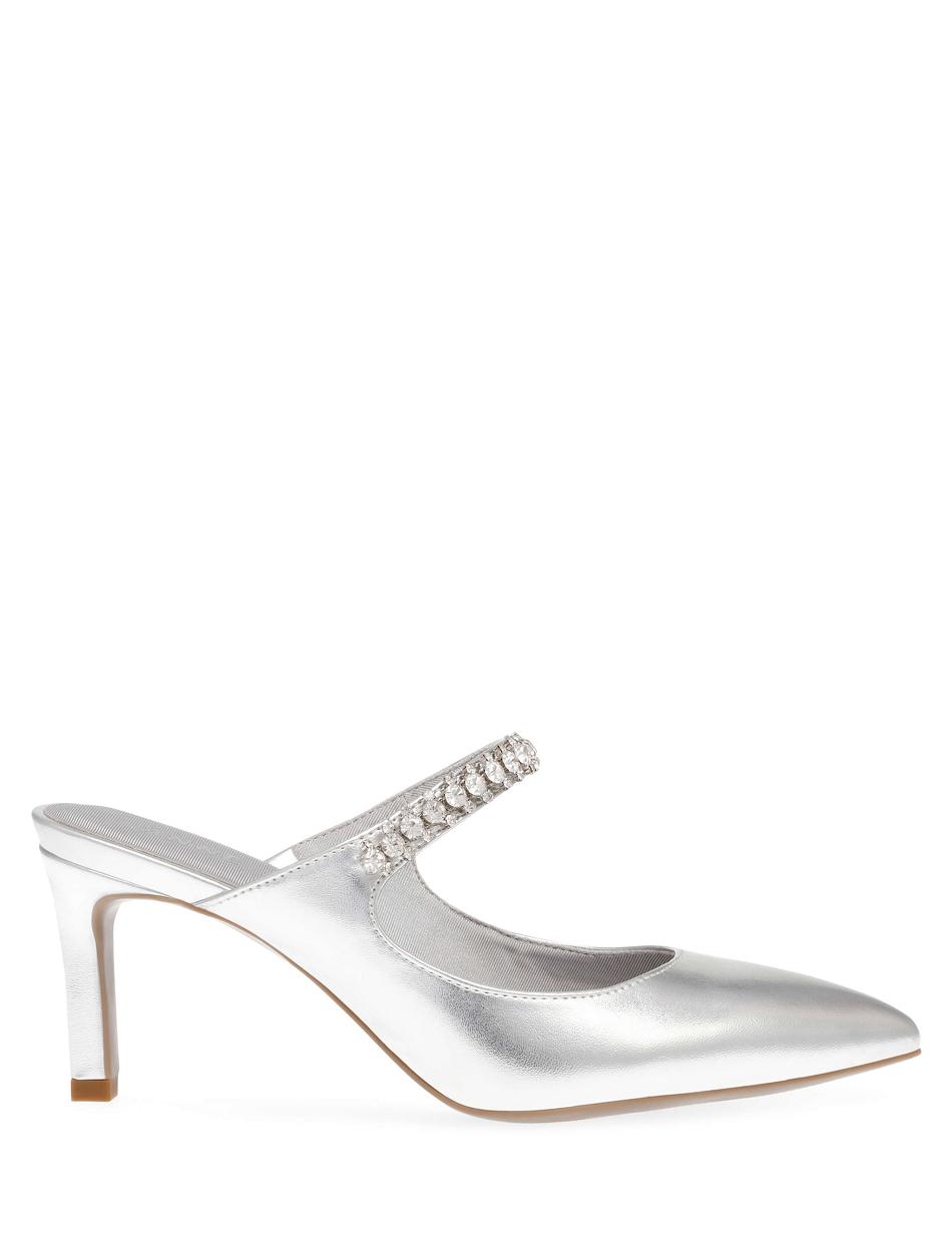 Anne Klein Rhiannon Dress Pump Heels Silver | YUSGT58520