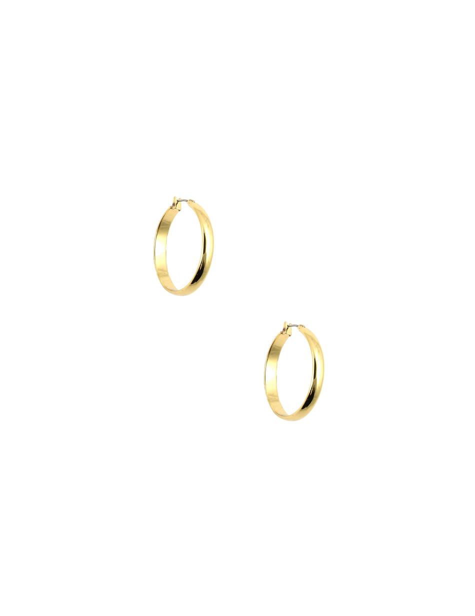 Anne Klein Small Gold-Tone Hoop Earrings Gold | ZUSMJ65362