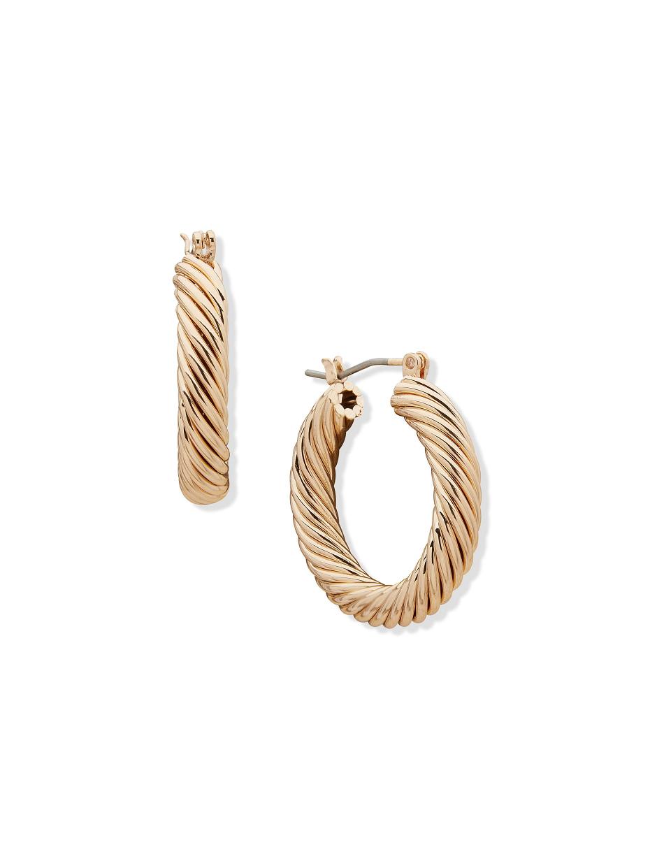 Anne Klein Spiral Hoop Earrings Gold | USNZX30924