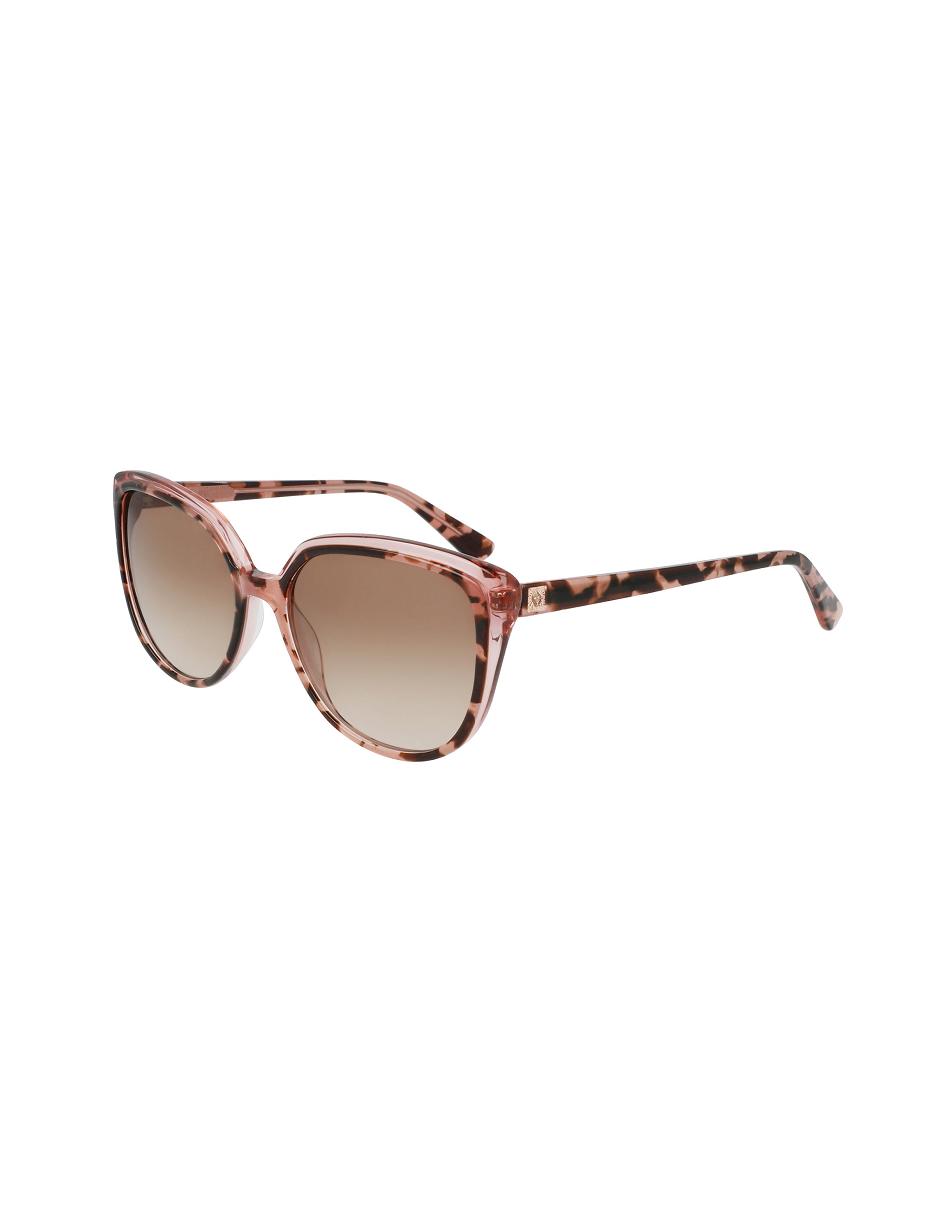 Anne Klein Tortoise Sunglasses Cat-Eye Pink | USJVR67752