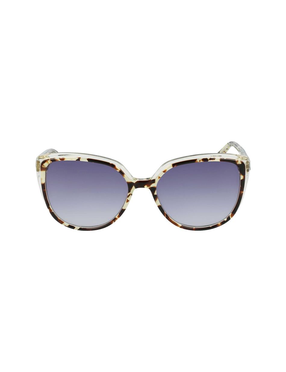 Anne Klein Tortoise Sunglasses Cat-Eye White | FUSHY18308