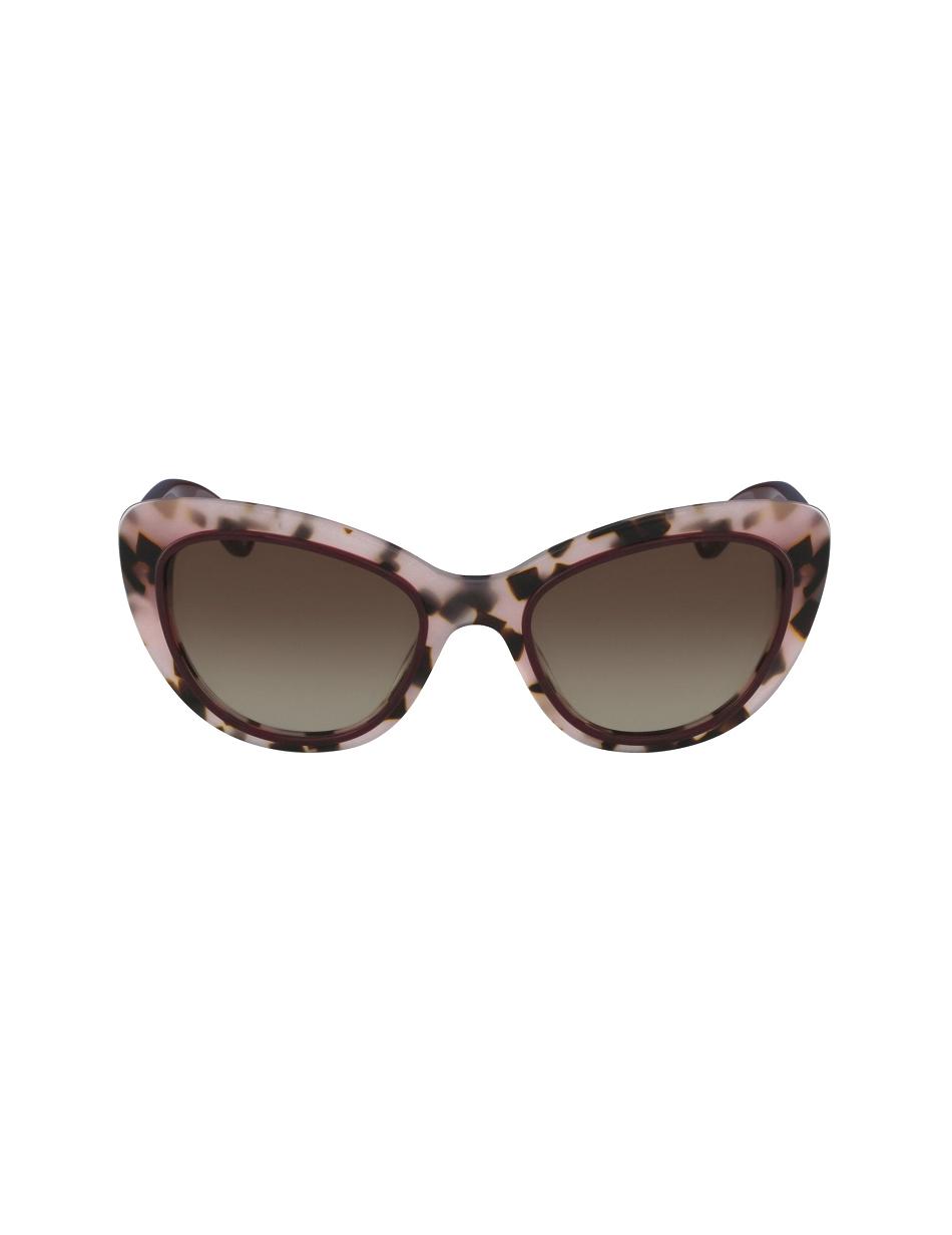 Anne Klein Tortoise Two-Tone Sunglasses Cat-Eye Pink | TUSWZ95729