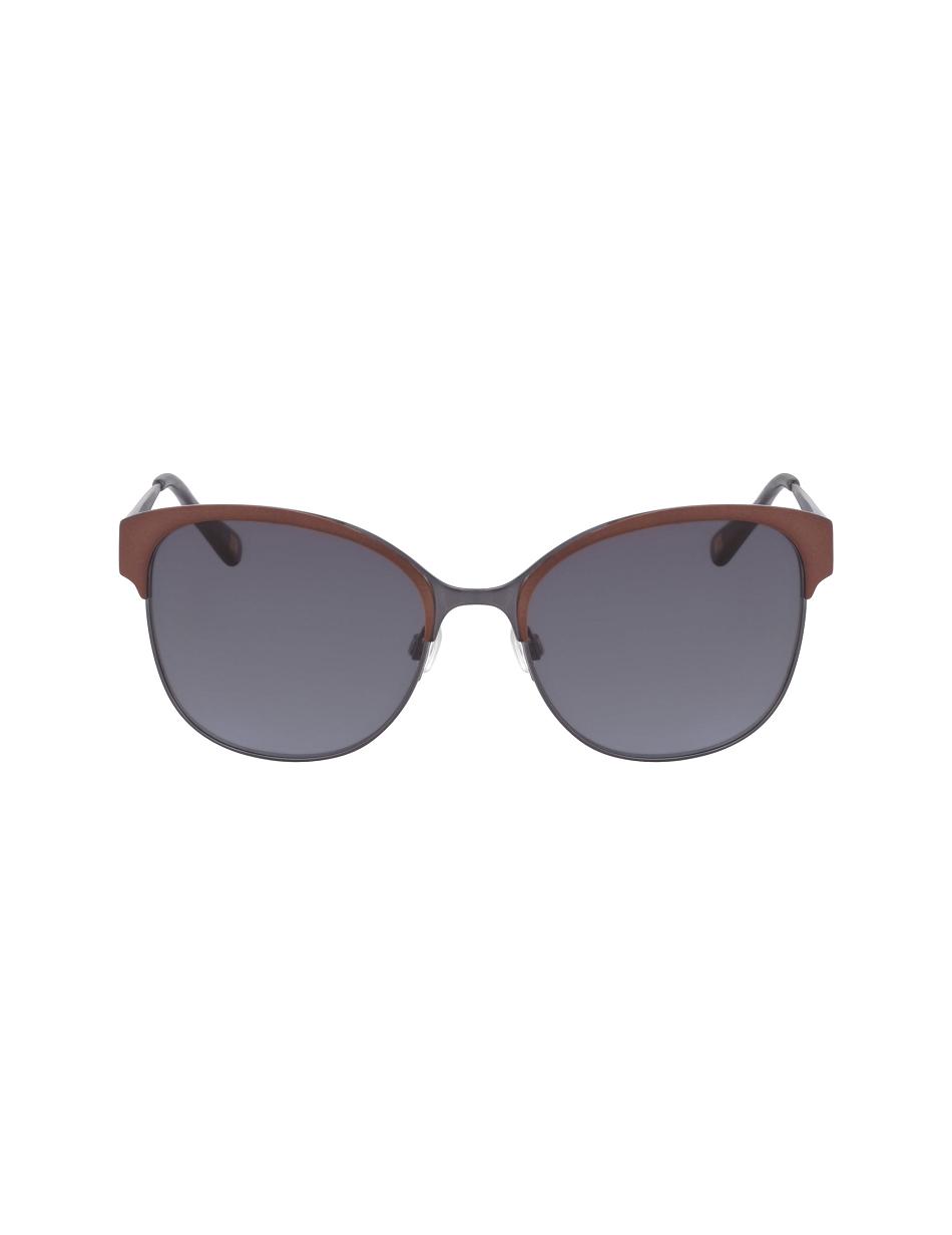 Anne Klein Two-Tone Metal Square Sunglasses Best Sellers brown | BUSSD47449