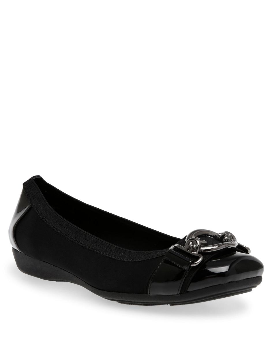 Anne Klein Urvine Flats Black | BUSSD51635