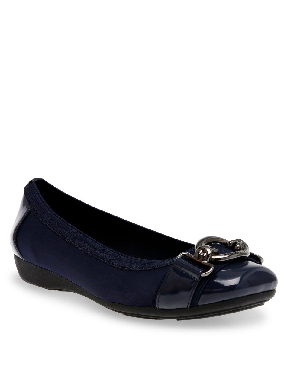 Anne Klein Urvine Flats Navy | TUSWZ61839