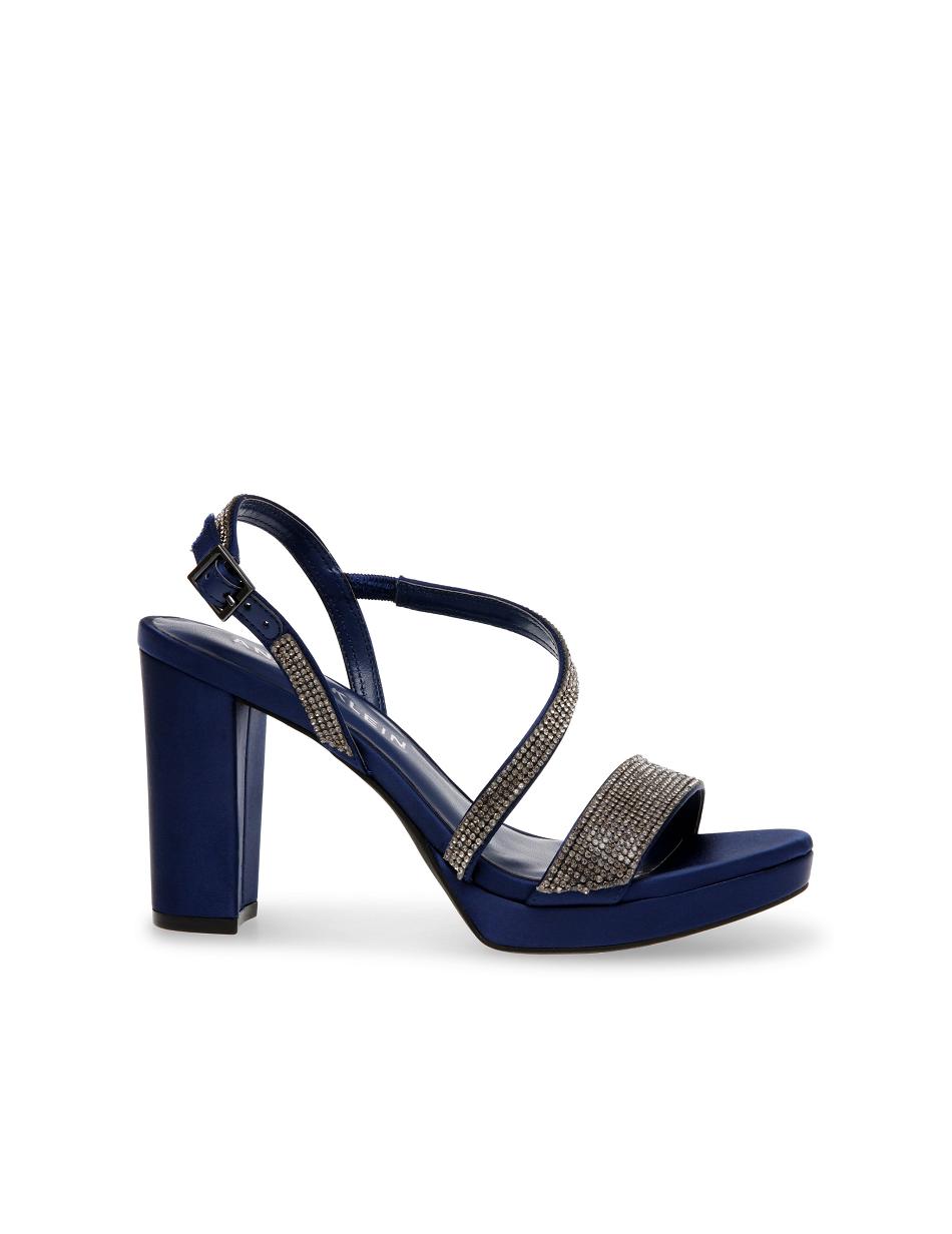 Anne Klein Veil Dress Sandal Heels Navy | USDYB17718