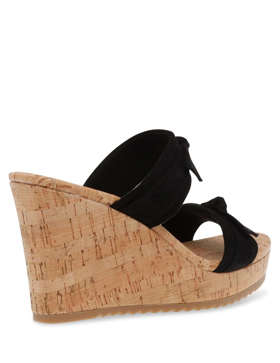 Anne Klein Wiona Wedges Black | SUSVO35547