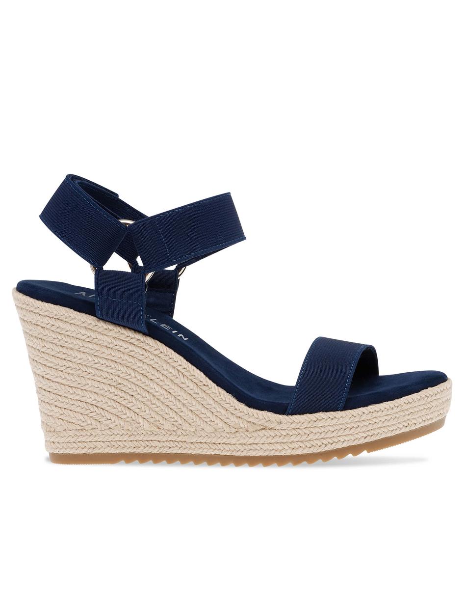 Anne Klein Wren Wedges Navy | YUSVQ63723