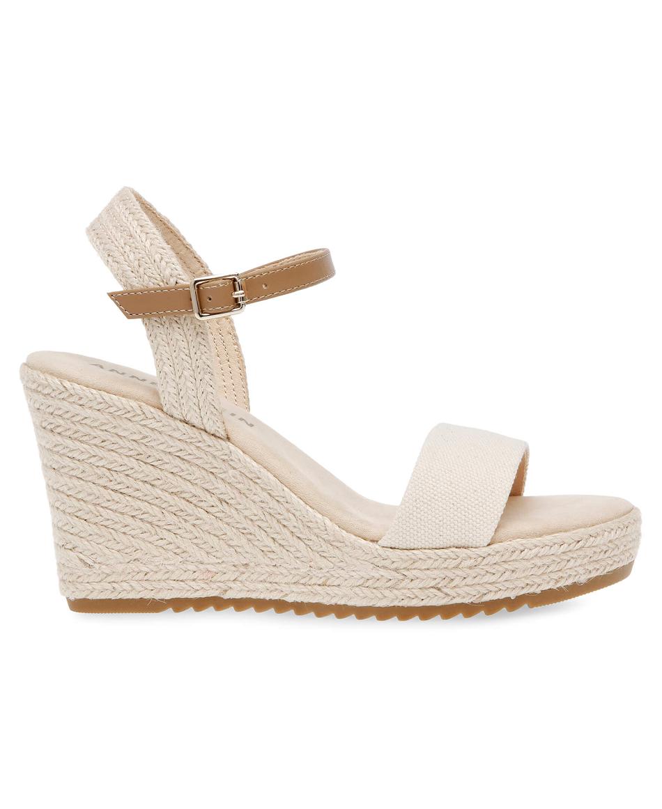 Anne Klein Wylie Wedges Cream | QUSWA40318