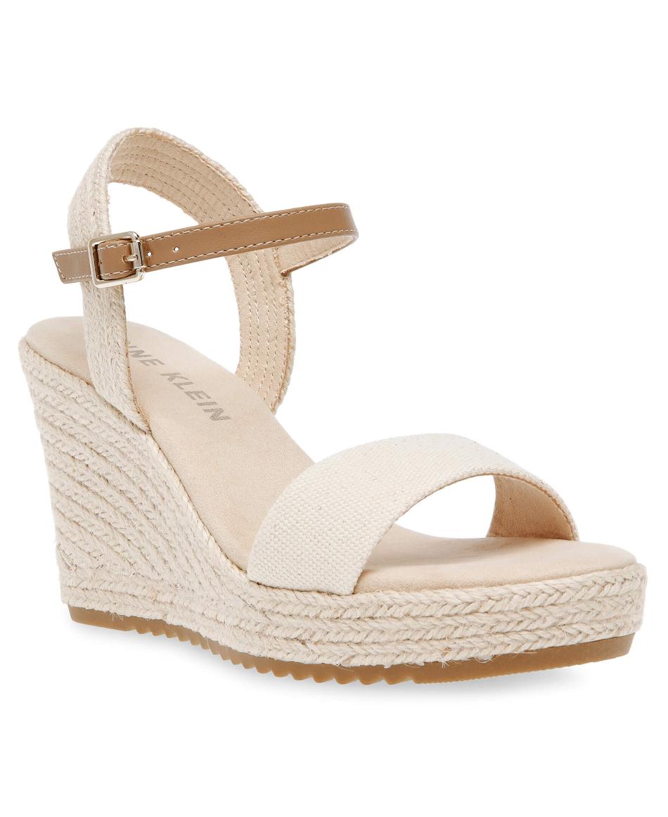 Anne Klein Wylie Wedges Cream | QUSWA40318