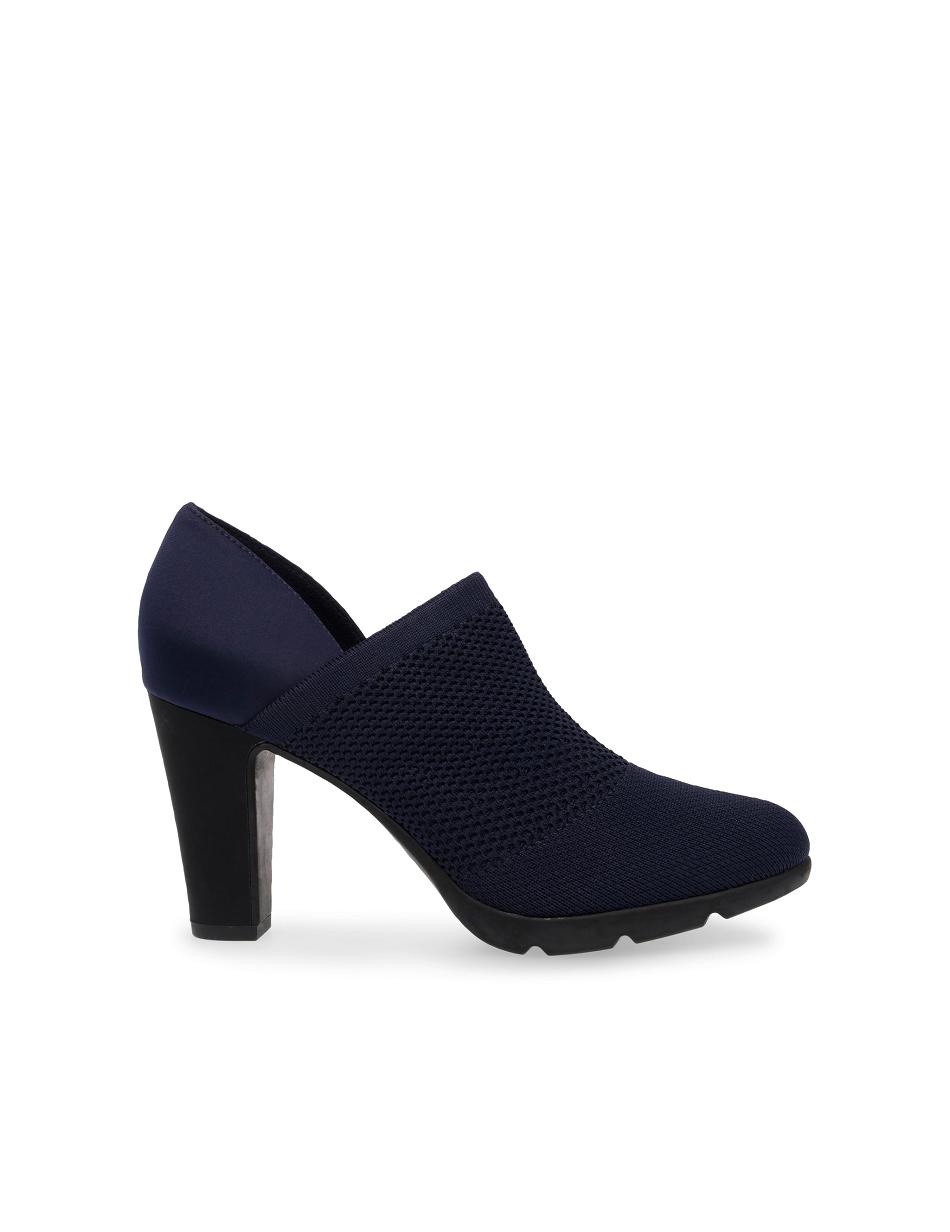 Anne Klein Xenom Heel Boots Navy | PUSQX76584