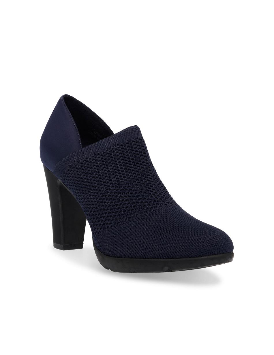 Anne Klein Xenom Heel Boots Navy | PUSQX76584