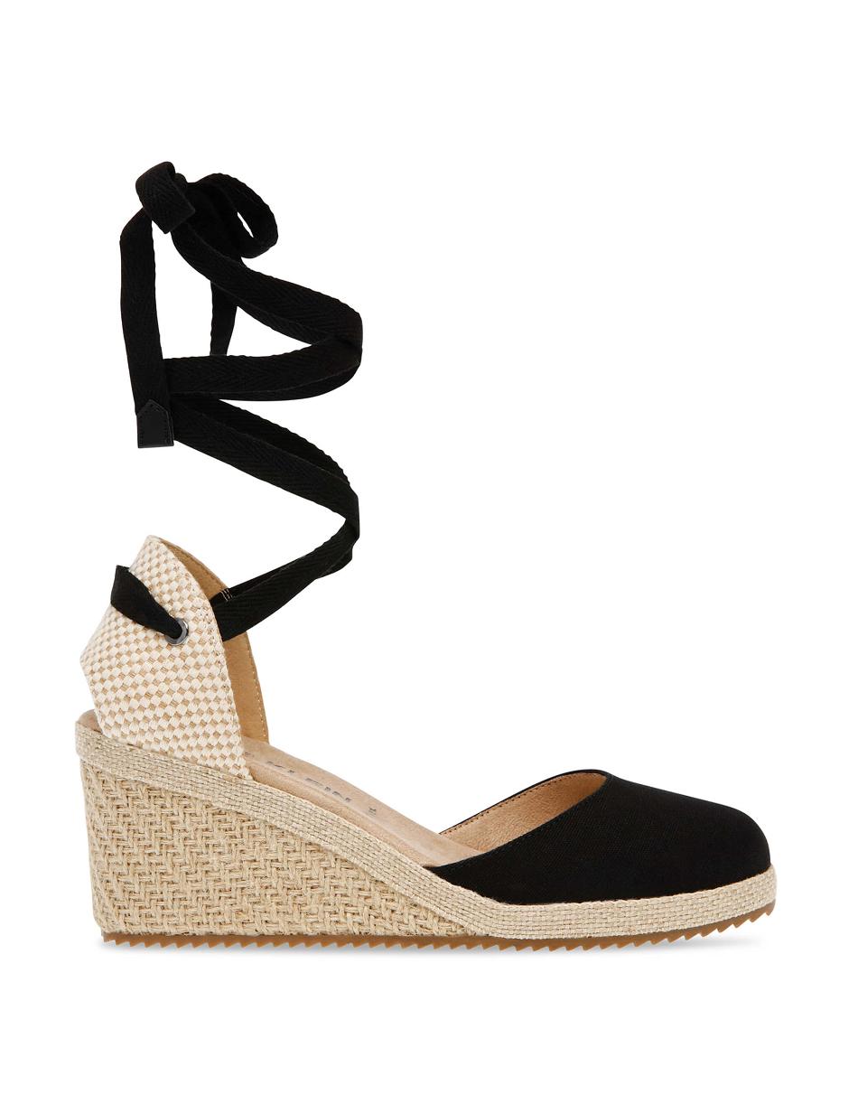 Anne Klein Zelda Wedges Black | USJKU55167