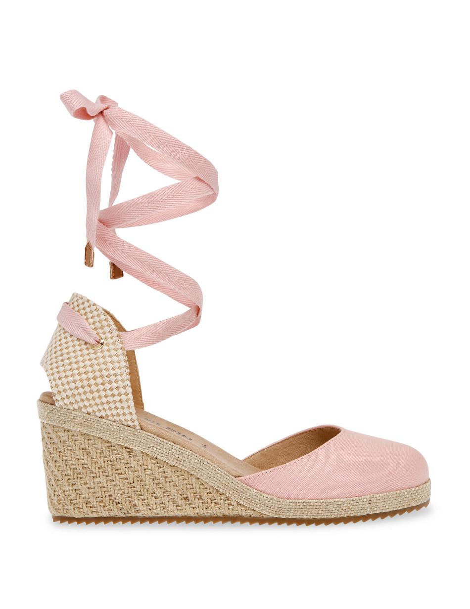 Anne Klein Zelda Wedges Pink | USCVG24761